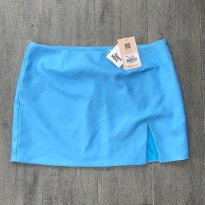 Blue Tiger Mist mini skirt